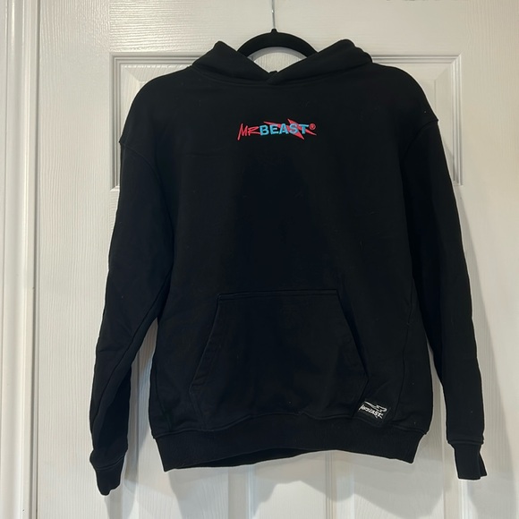 MR. BEAST Private Label Hoodie Black Sweatshirt - Picture 1 of 5